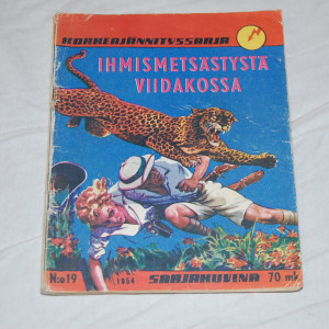 Korkeajännityssarja 19 - 1954 Ihmismetsästystä viidakossa